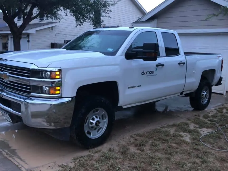Clean work pickup after washing